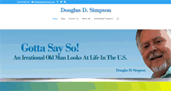 Desktop Screenshot of douglasdsimpson.com