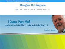 Tablet Screenshot of douglasdsimpson.com